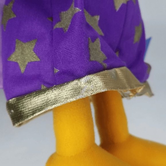 Vintage 1998 Looney Tunes Wizard Daffy Duck Plush - Picture 4 of 7